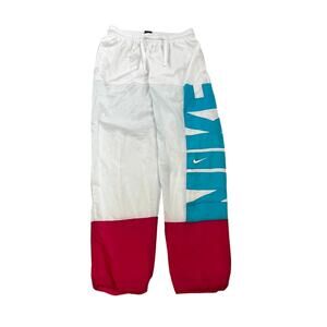 Nike Dri-FIT Starting 5 Basketball Pants Size Medium‎ Mens Joggers White